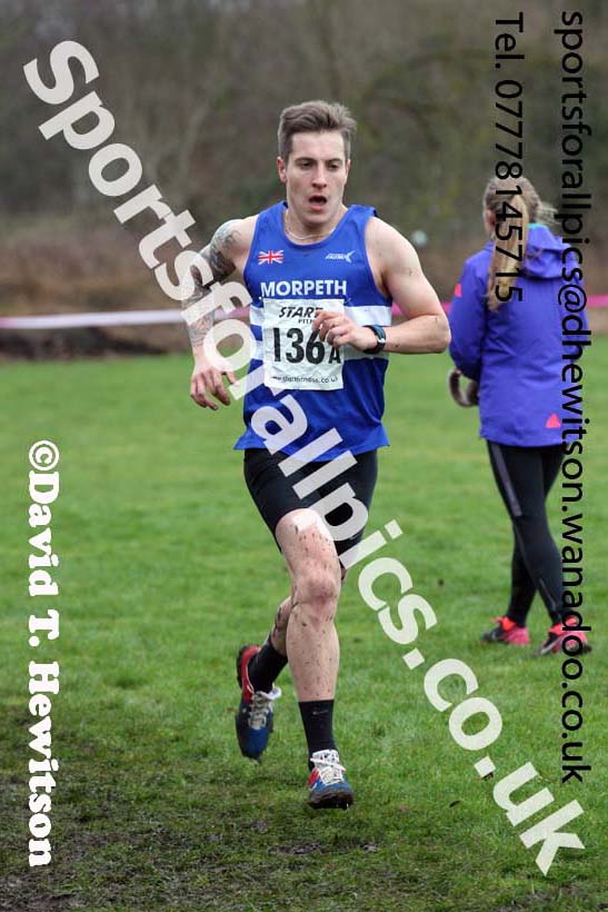 Senior mens Durham Cathedral Cross Country Relays, Maiden Castle, Durham. Photo: David T. Hewitson/Sports for All Pics
